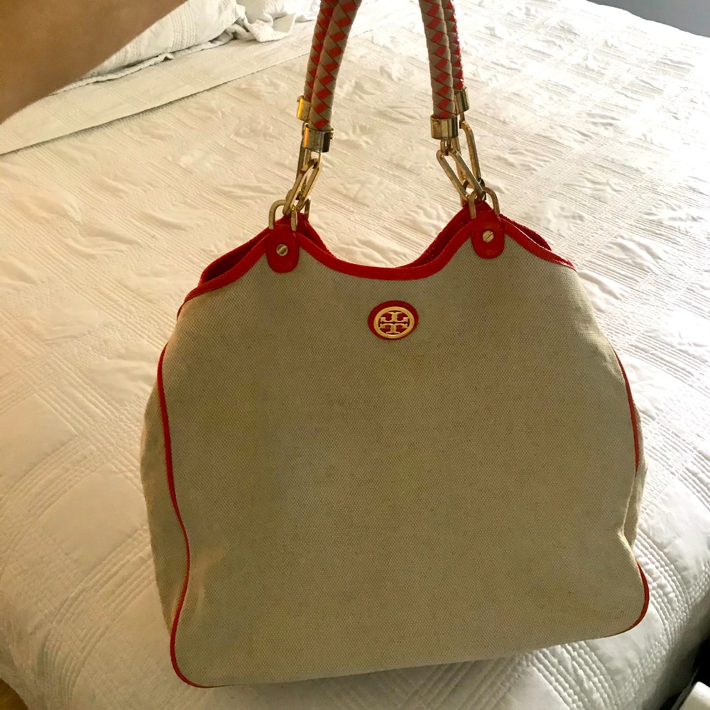 Tory Burch canvas tote